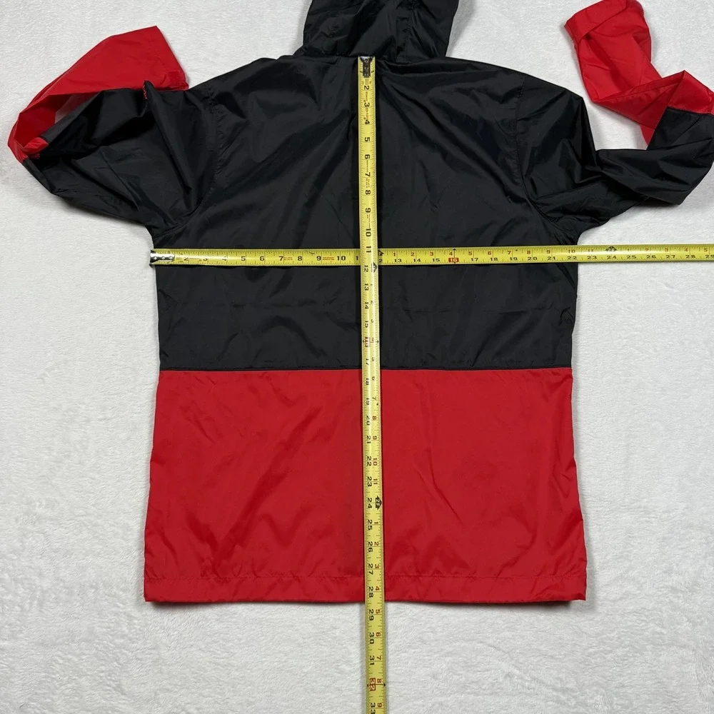 Nebraska Cornhuskers Jacket Mens Small Columbia Hooded Windbreaker NCAA Football